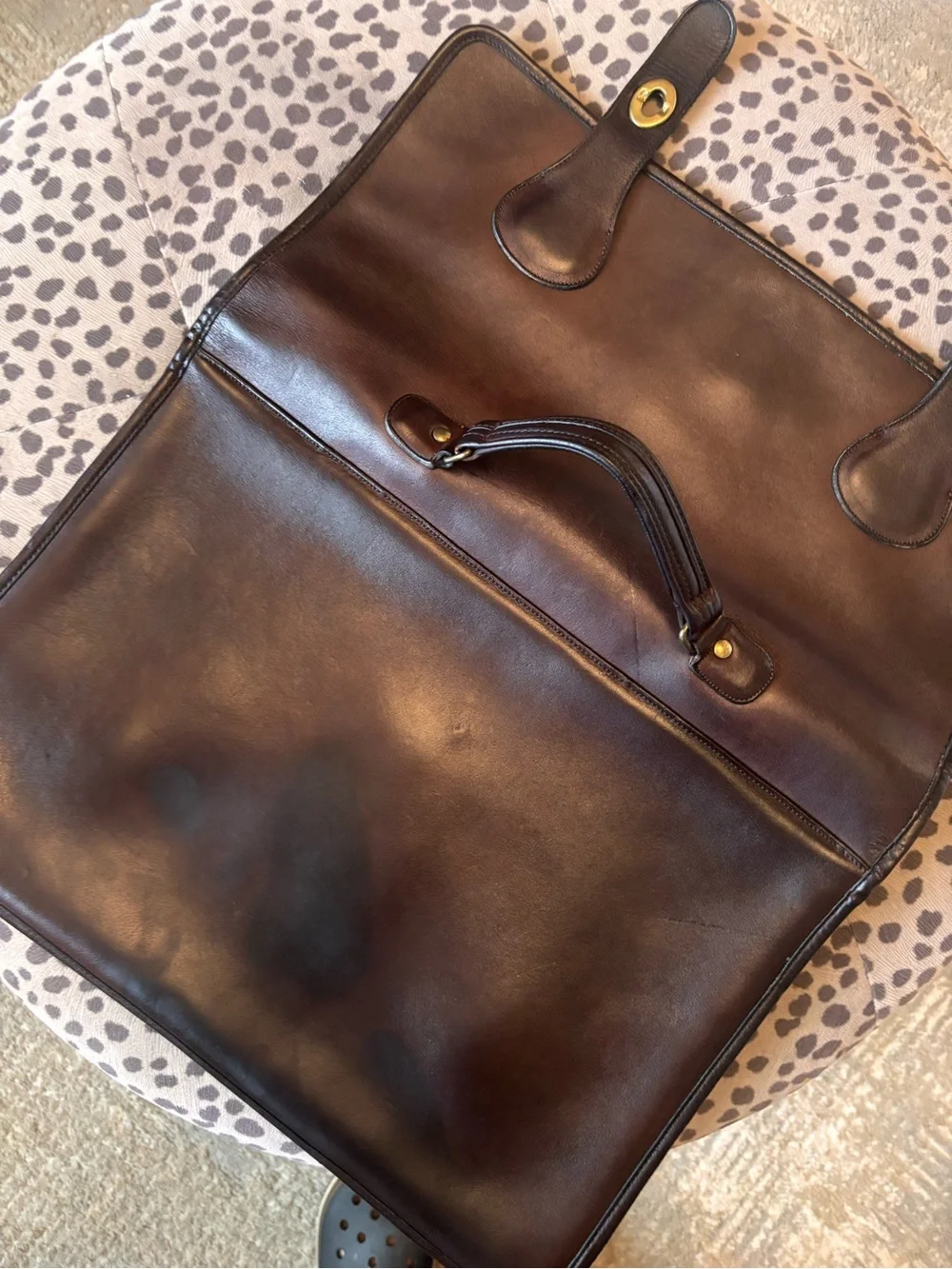 Authentic coach BRIEF bag